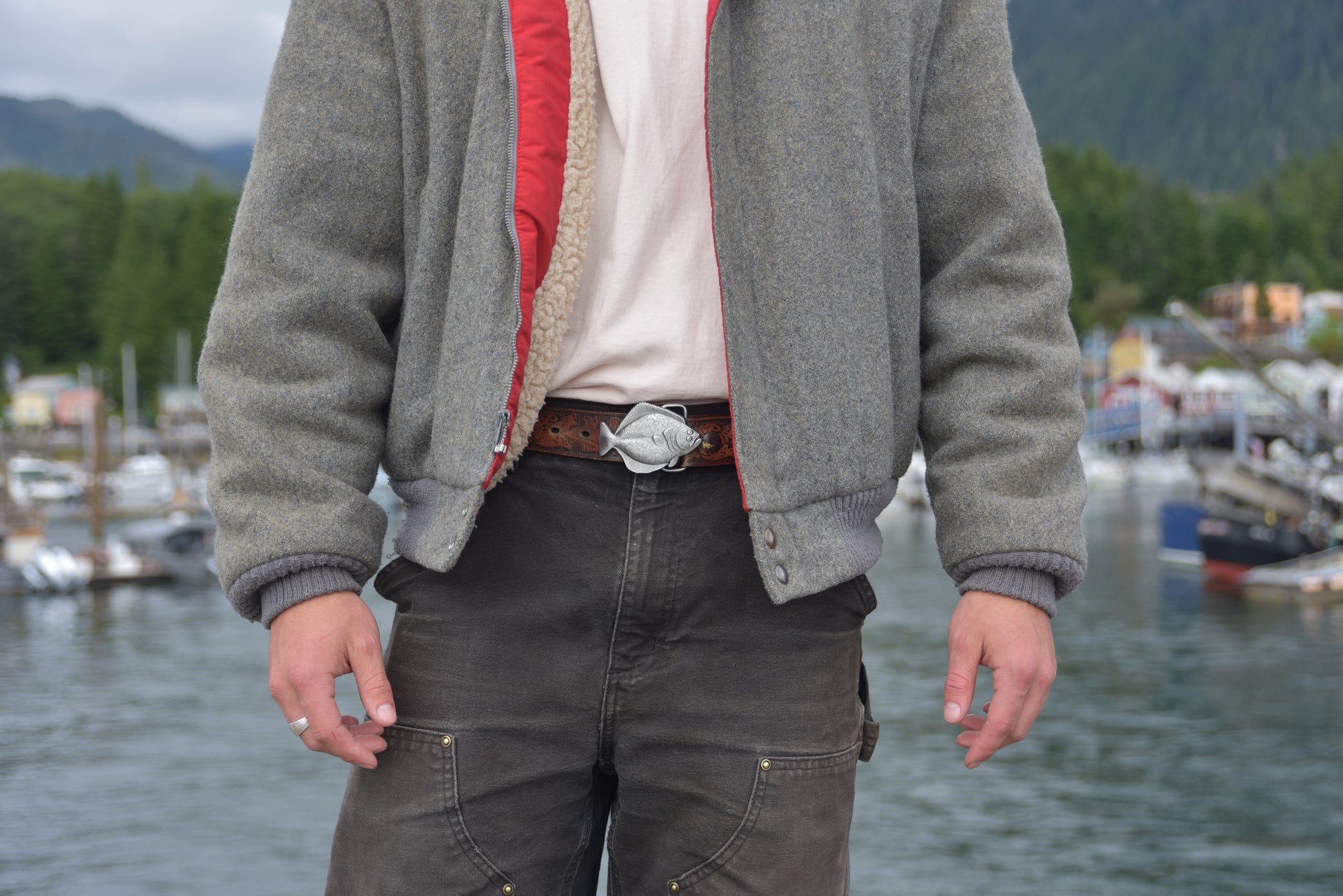 Halibut Buckle   RELEASE SALE