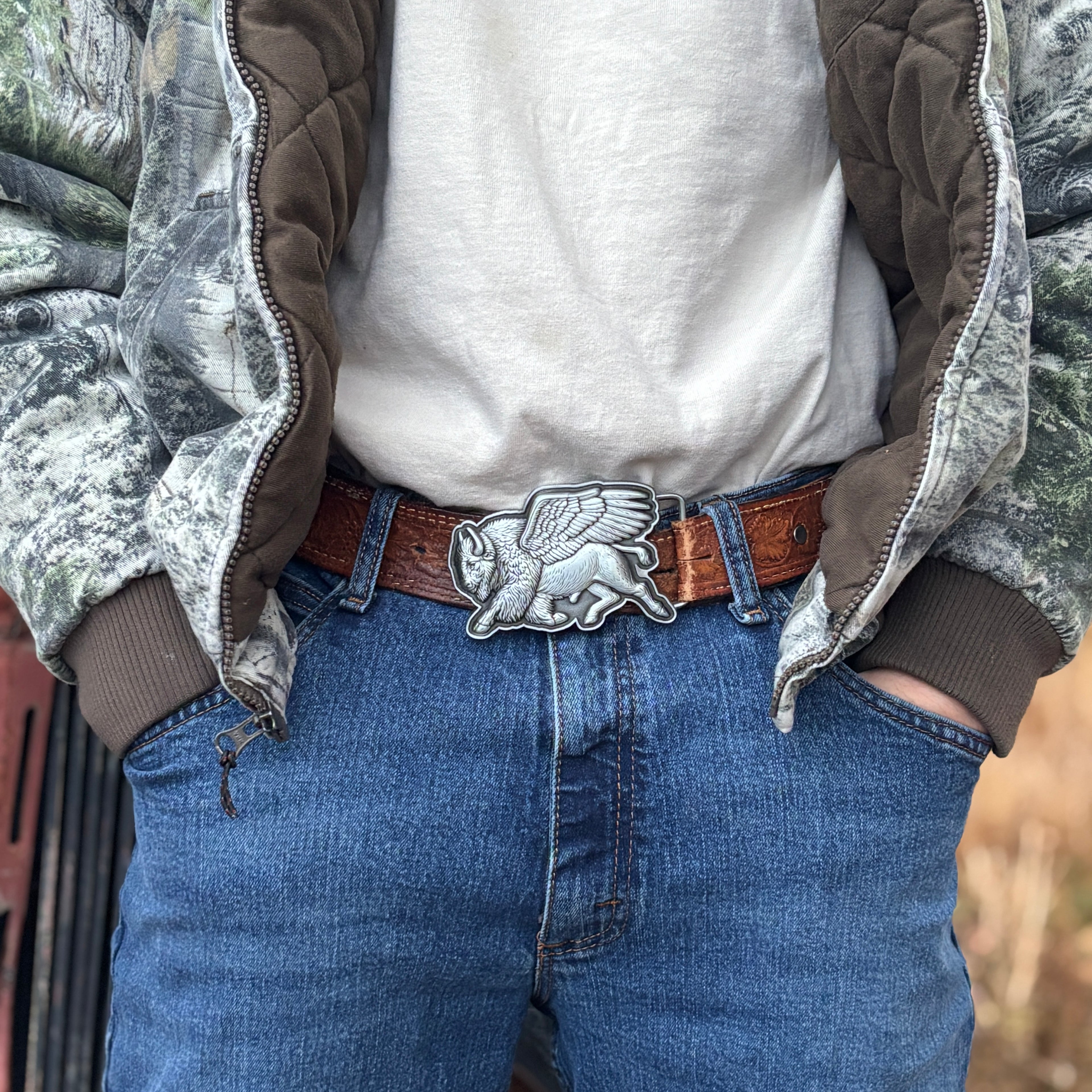 Buffalo Buckle X The Last Wild Buffalo