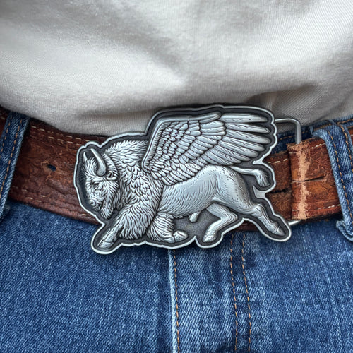 Buffalo Buckle X The Last Wild Buffalo